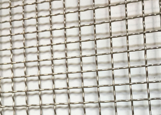 Powerful Curly Custom Weave 304 Stainless Steel Wire Mesh For Mining Screens