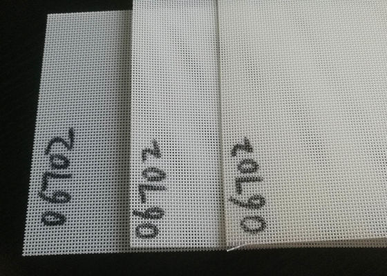 Spiral White 2cm Polyester Mesh Belt Untuk Pulp Kertas
