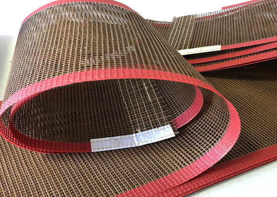 Pabrik Kimia 4 × 4mm Menggunakan Sabuk Konveyor Ptfe